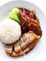 roast pork rice   