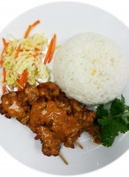 satay rice   